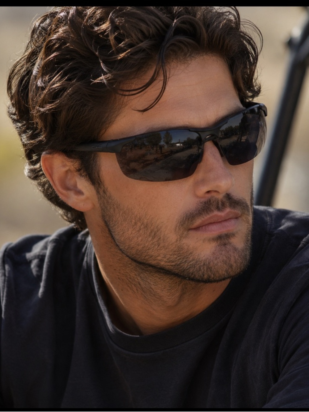 BIRCEN Polarized Carbon-Fiber Sunglasses Ultralight UV Protection Outdoor Sport